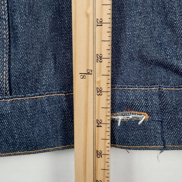 Big Smith Vintage Denim Chore Jacket Deadstock WPL 9477 USA Made Unworn Sz Mediu - Picture 11 of 12